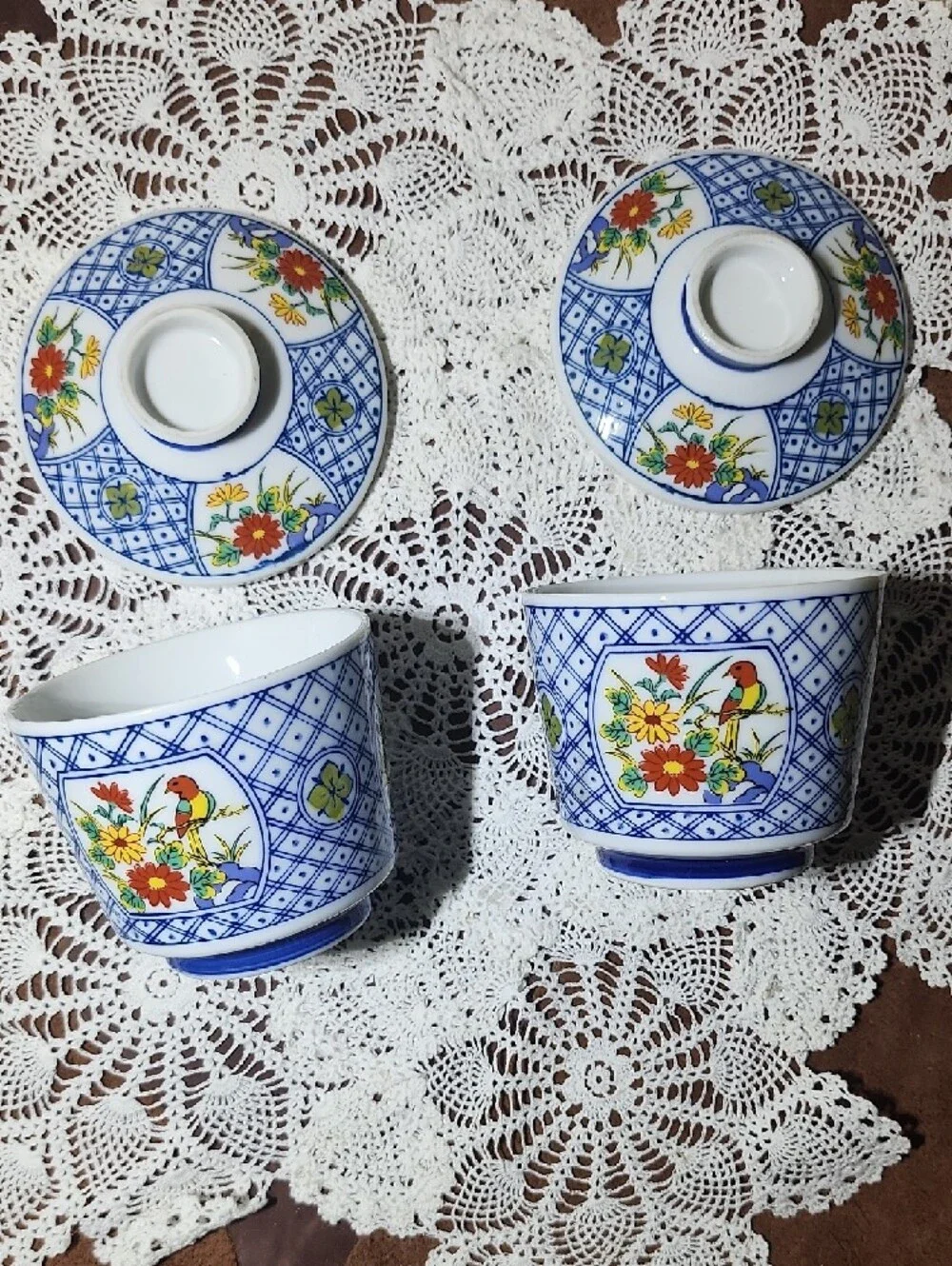 🟡 2 For $25 🟡 Pair of Chawanmushi Lidded Cup Set